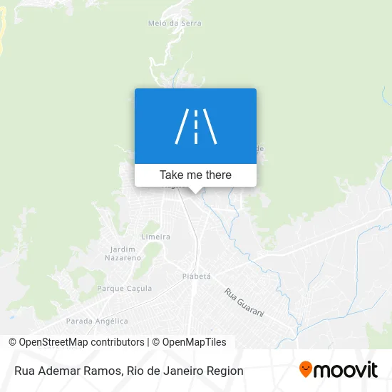 Rua Ademar Ramos map