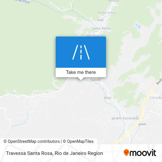 Travessa Santa Rosa map