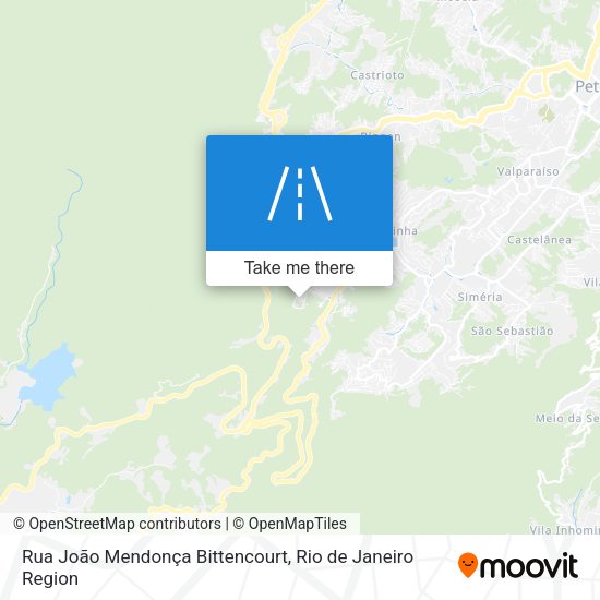 Rua João Mendonça Bittencourt map