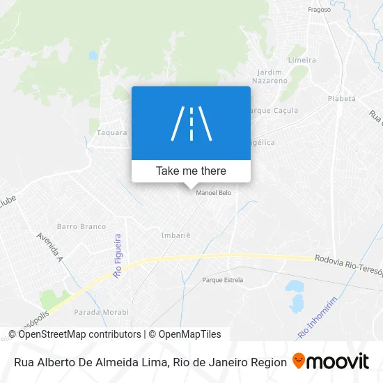 Rua Alberto De Almeida Lima map