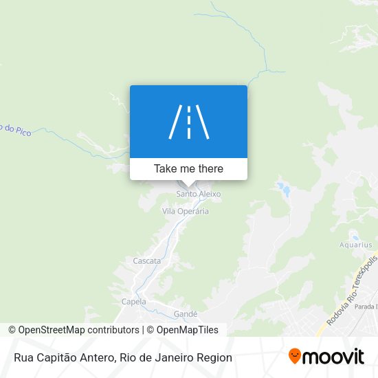 Rua Capitão Antero map