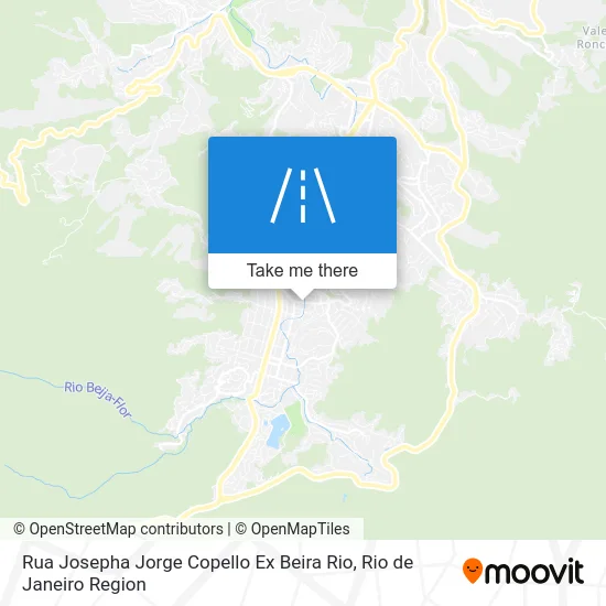 Rua Josepha Jorge Copello Ex Beira Rio map