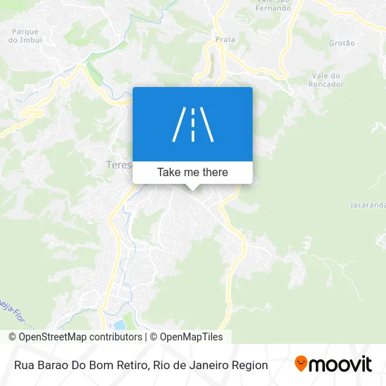 Rua Barao Do Bom Retiro map