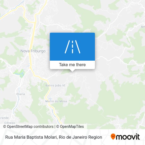 Rua Maria Baptista Molari map