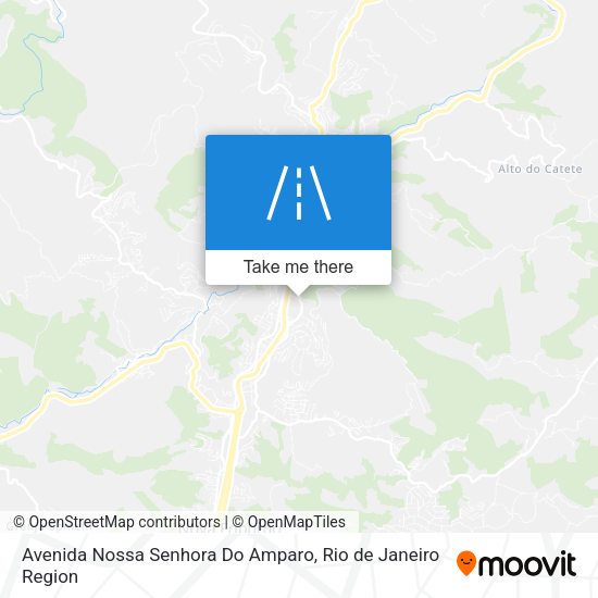 Avenida Nossa Senhora Do Amparo map