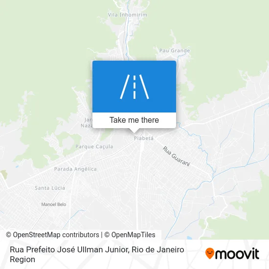 Rua Prefeito José Ullman Junior map