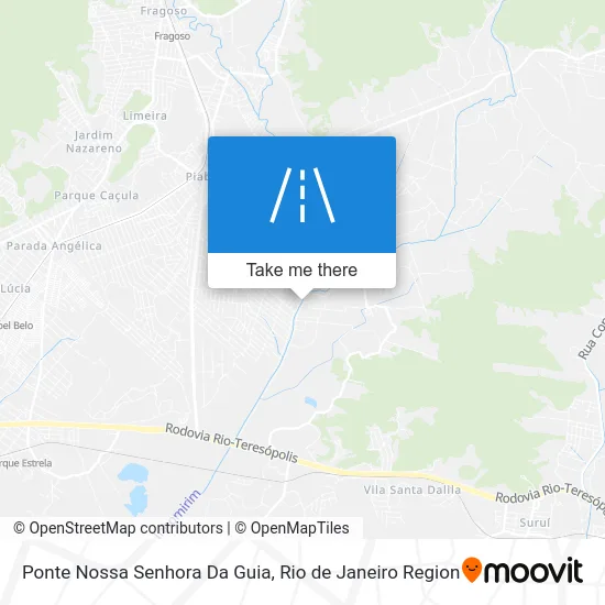 Ponte Nossa Senhora Da Guia map