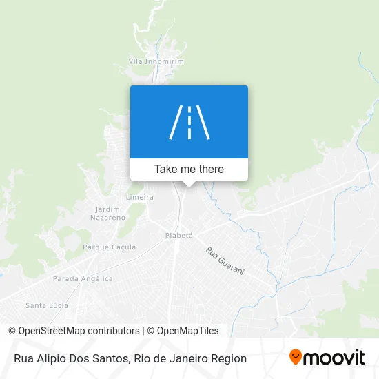 Rua Alipio Dos Santos map