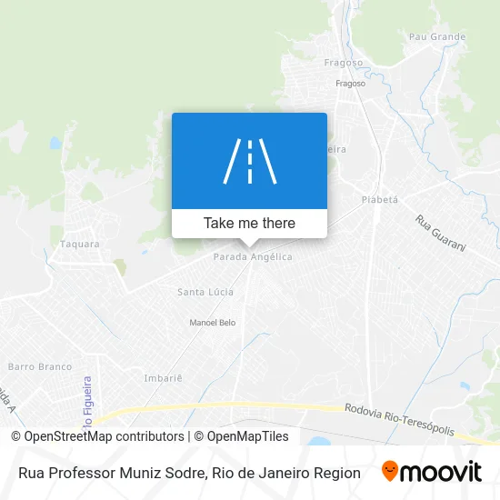 Rua Professor Muniz Sodre map