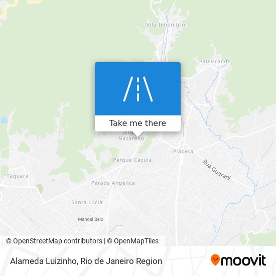 Mapa Alameda Luizinho