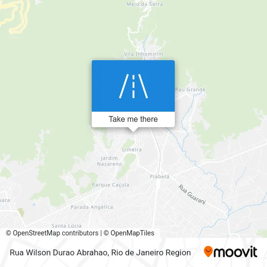 Rua Wilson Durao Abrahao map