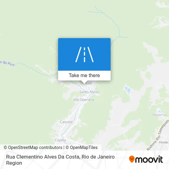 Rua Clementino Alves Da Costa map