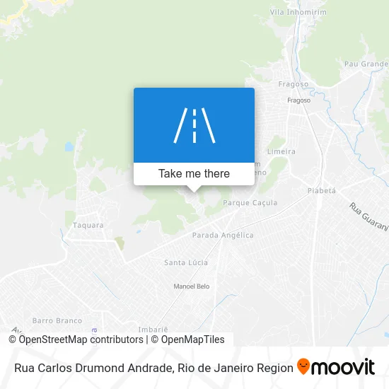 Rua Carlos Drumond Andrade map