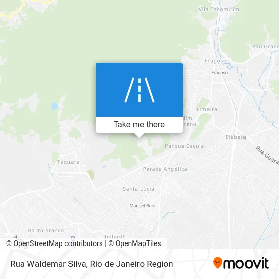 Rua Waldemar Silva map