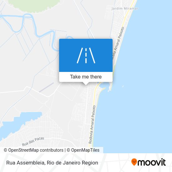 Rua Assembleia map