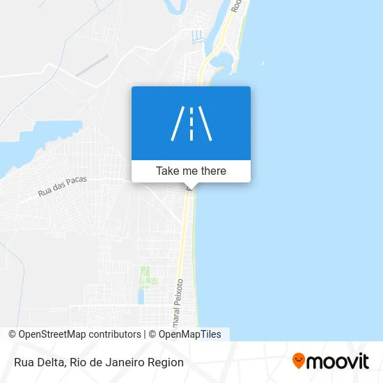 Rua Delta map