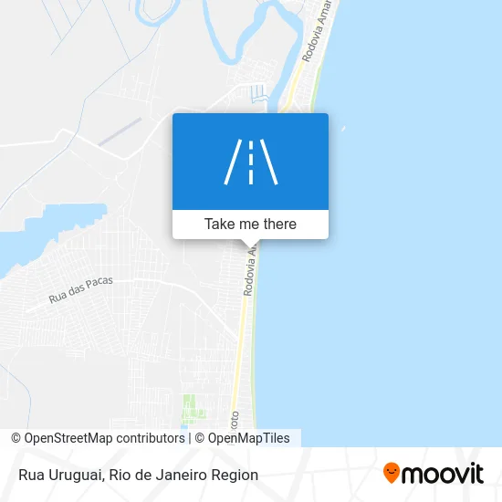 Rua Uruguai map