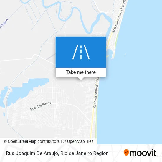 Rua Joaquim De Araujo map