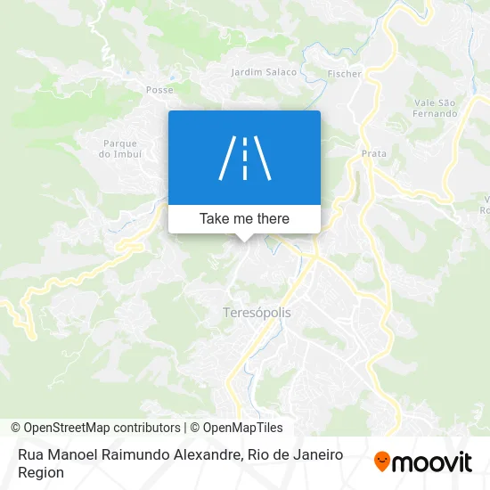 Rua Manoel Raimundo Alexandre map