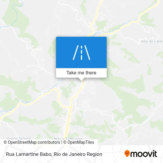 Rua Lamartine Babo map