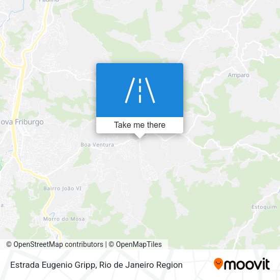 Estrada Eugenio Gripp map