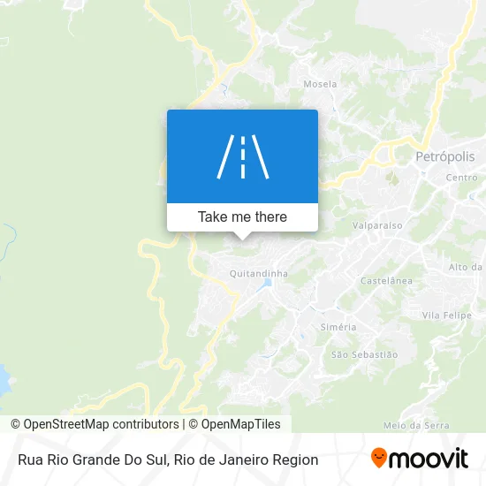 Rua Rio Grande Do Sul map
