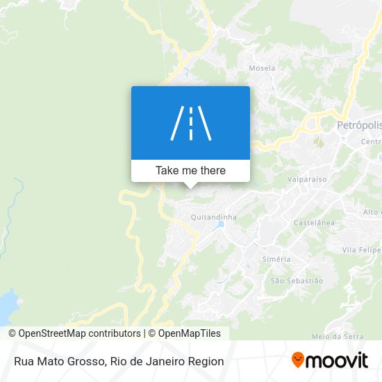Rua Mato Grosso map