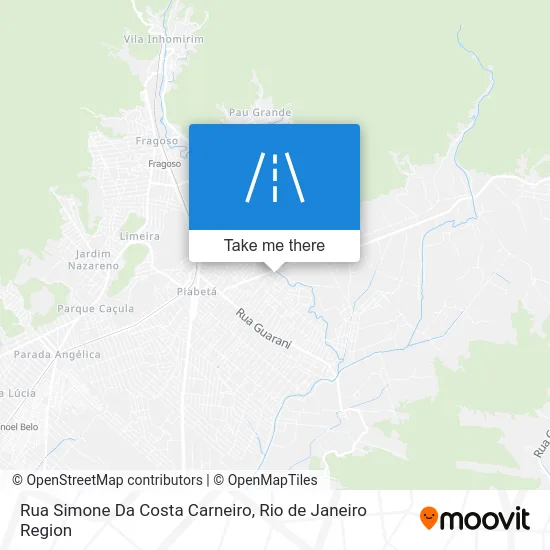 Rua Simone Da Costa Carneiro map