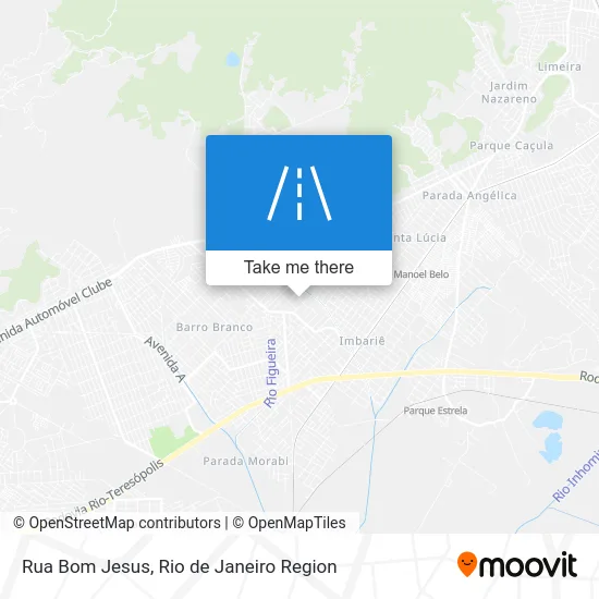 Rua Bom Jesus map