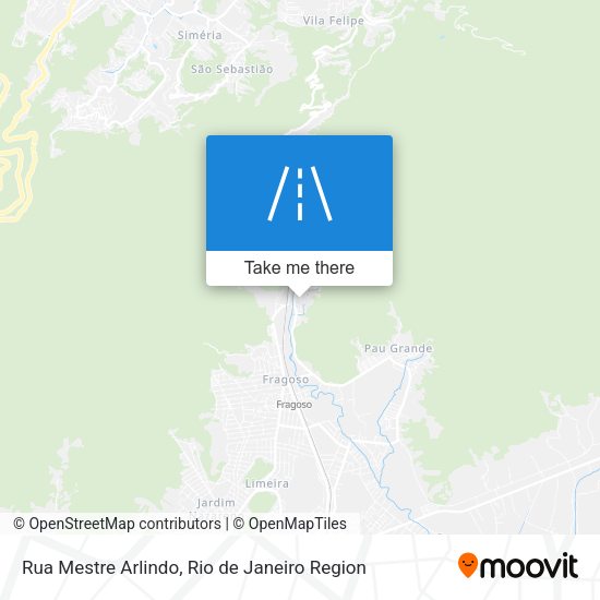 Rua Mestre Arlindo map