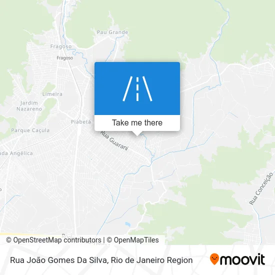 Rua João Gomes Da Silva map