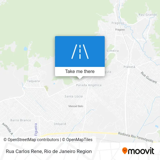 Rua Carlos Rene map