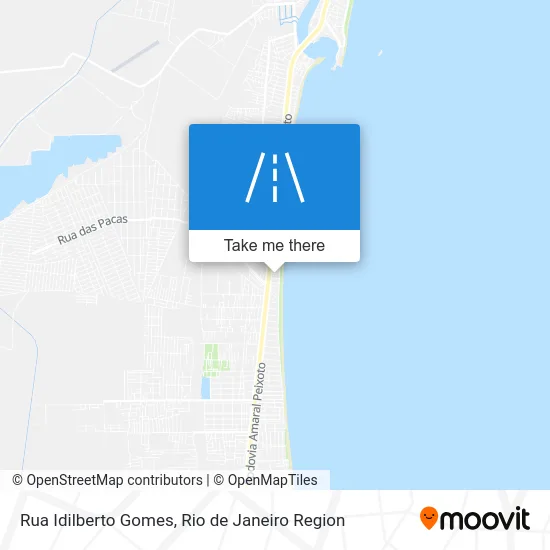 Rua Idilberto Gomes map