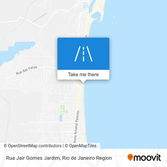 Rua Jair Gomes Jardim map