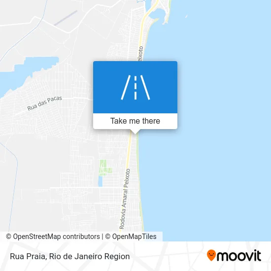 Rua Praia map
