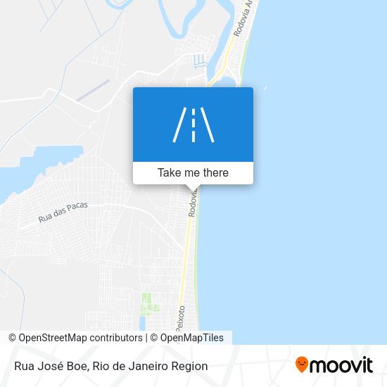 Rua José Boe map