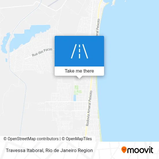 Travessa Itaboral map