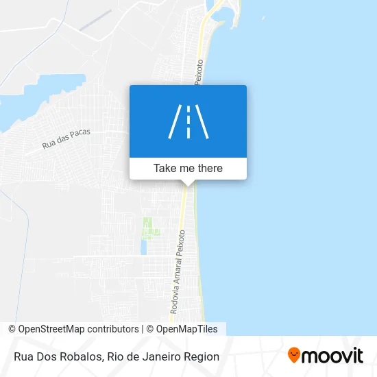 Rua Dos Robalos map