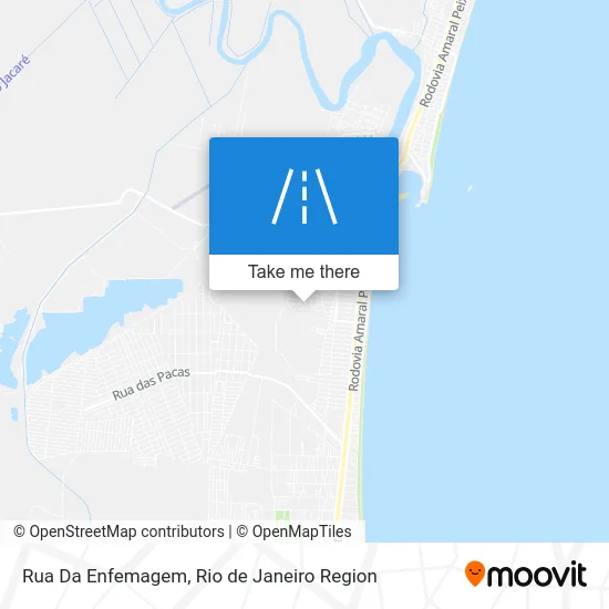 Rua Da Enfemagem map