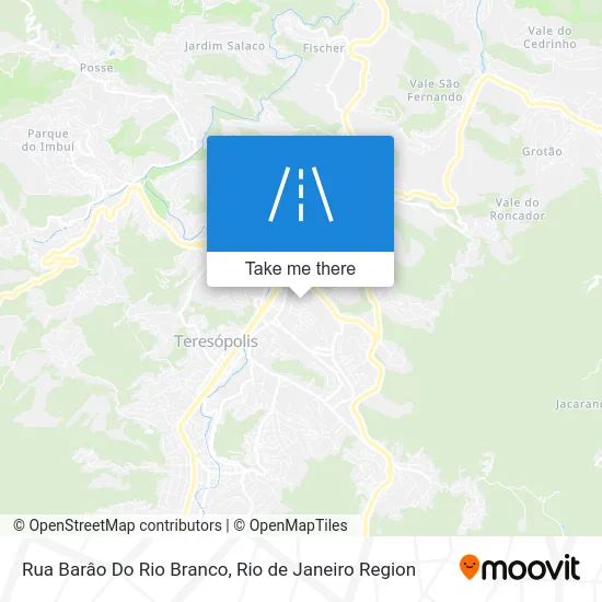 Rua Barâo Do Rio Branco map
