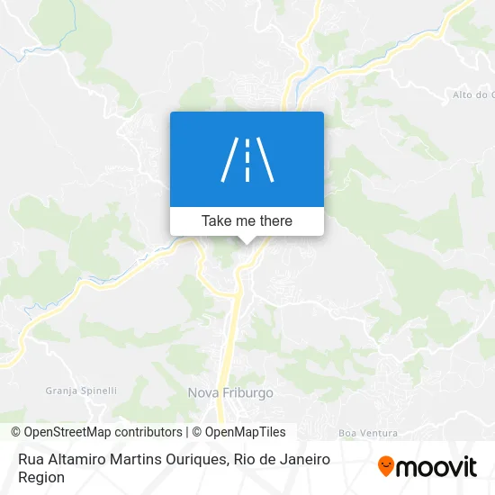 Rua Altamiro Martins Ouriques map