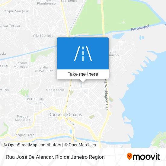 Rua José De Alencar map