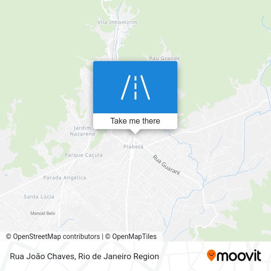 Rua João Chaves map