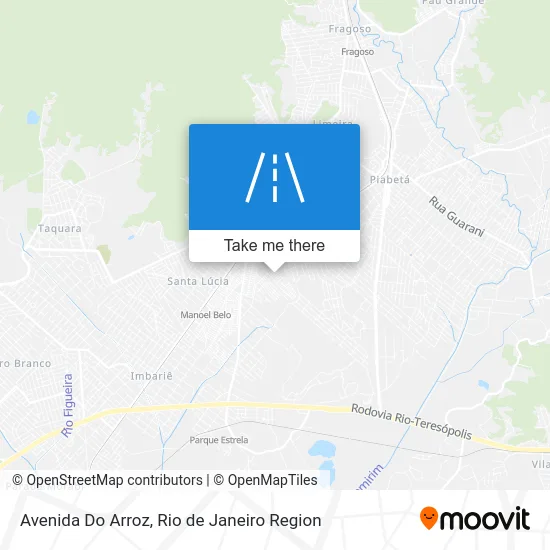Avenida Do Arroz map
