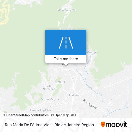 Rua Maria De Fátima Vidal map