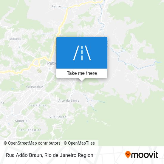 Rua Adão Braun map