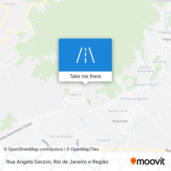 Rua Angela Garzon map