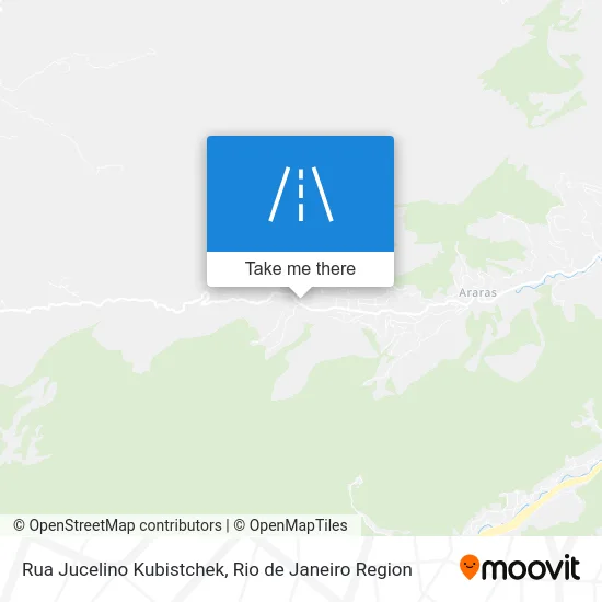 Rua Jucelino Kubistchek map