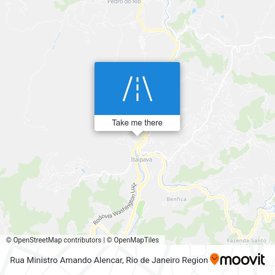 Rua Ministro Amando Alencar map