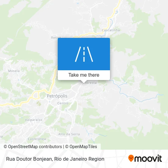 Rua Doutor Bonjean map